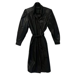 Vintage London Fog Black Trench